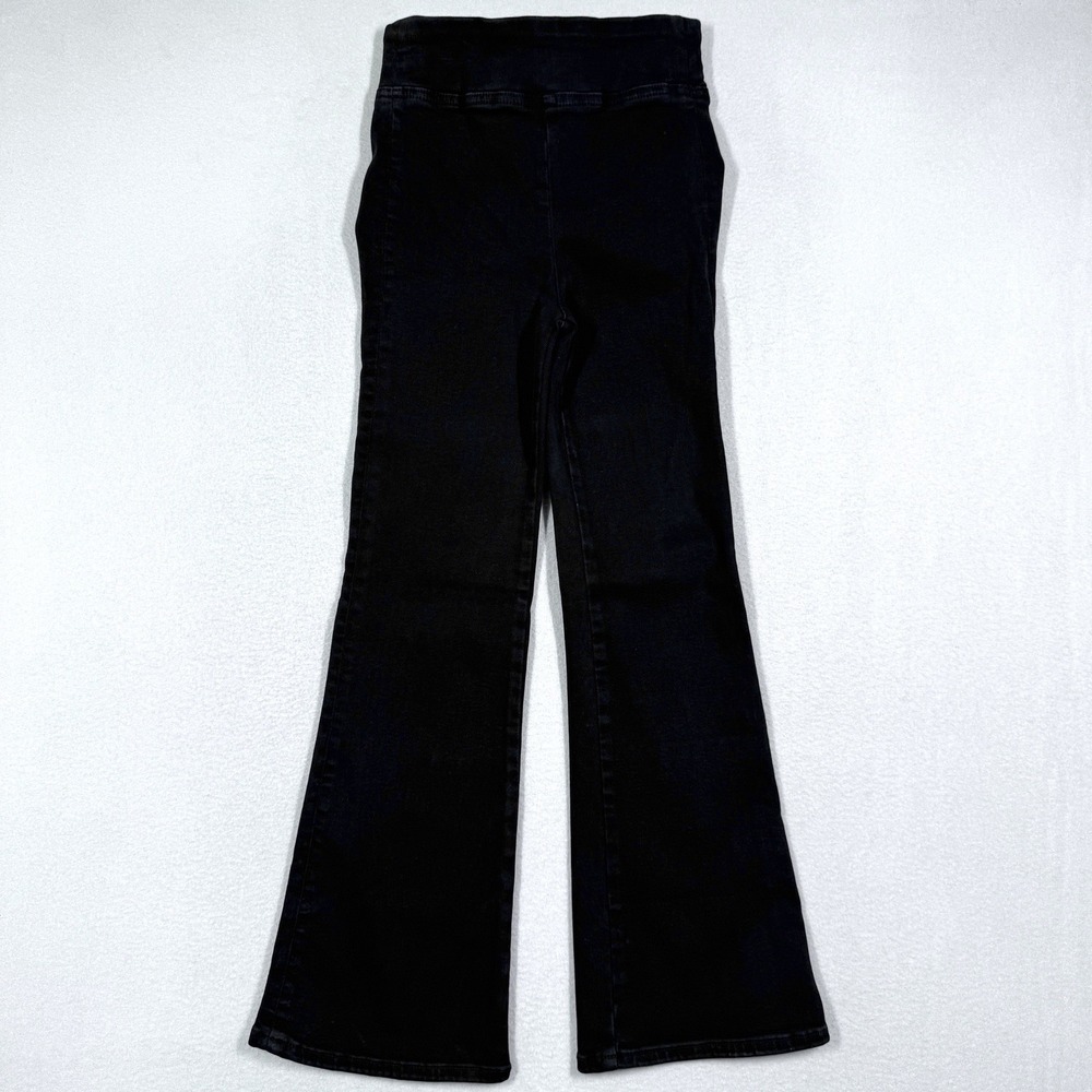Frame Jeans Womens 0 Jetset Crop Mini Boot Black Denim Stretch Pull On Pants